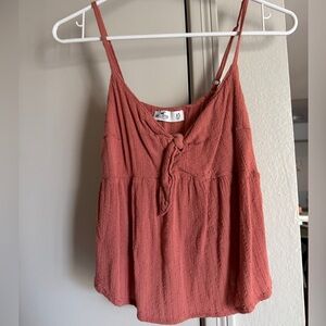 Hollister Baby Doll Tied Tank